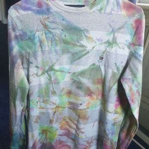 Cool Men's Tie Dye Tommy Hilfiger